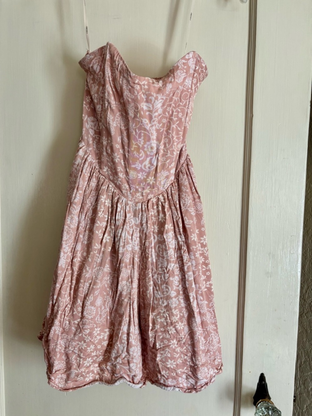 Forever 21 Blush Pink Smocked Top